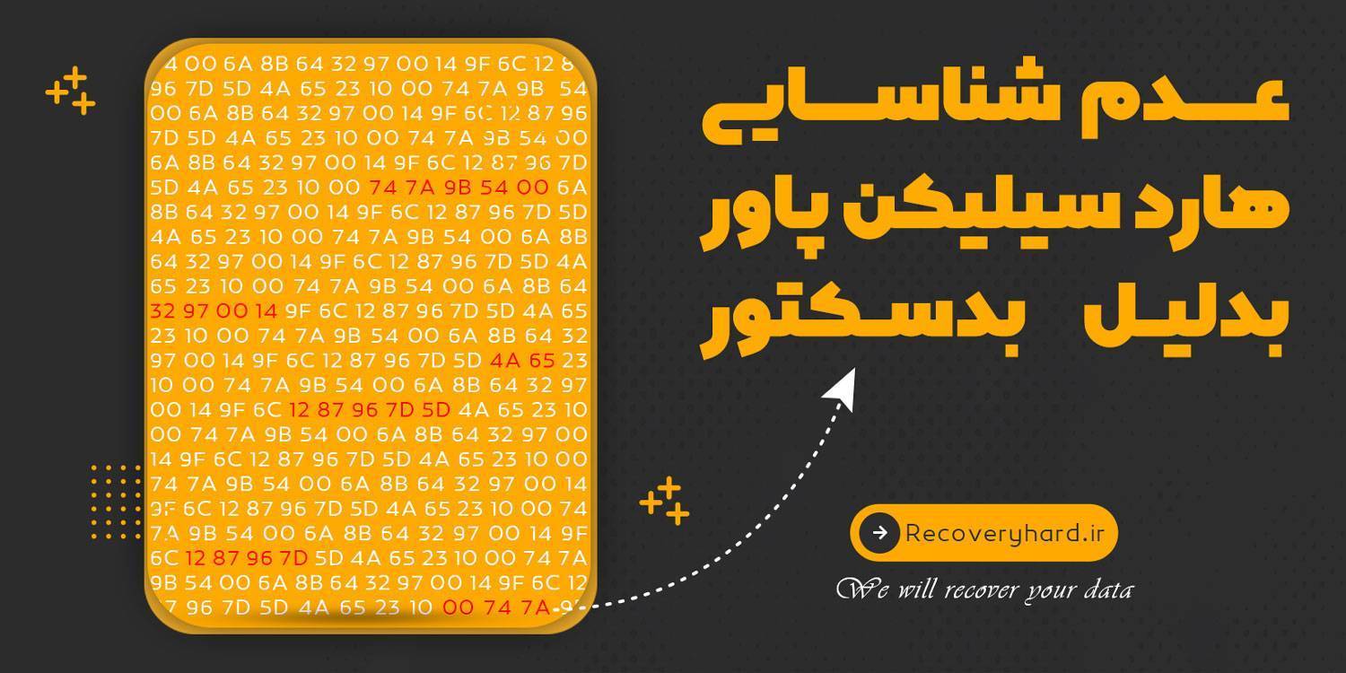نشناختن هارد سیلیکن پاور بدسکتور sp
