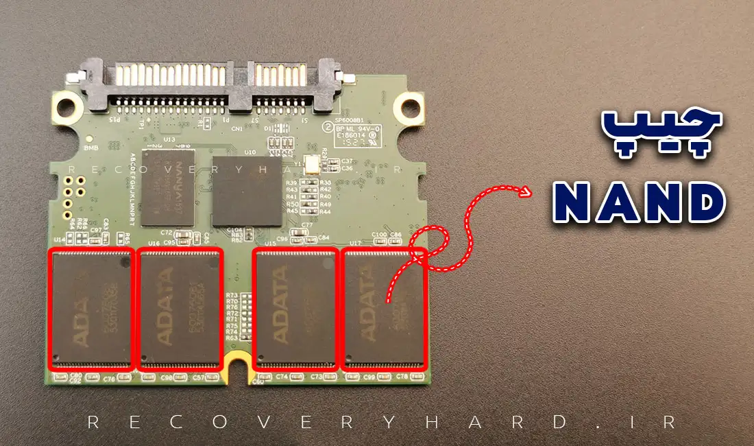 چیپ-NAND-اجزای-هارد-اس-اس-دی-SSD