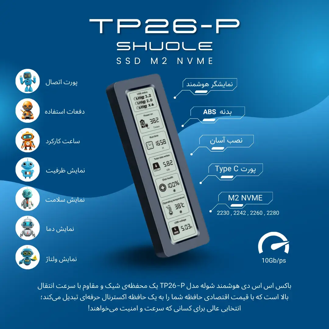 باکس اس اس دی TP26