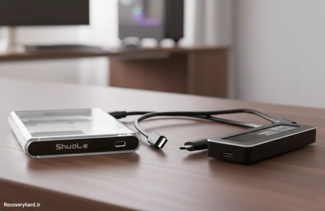 انواع باکس هارد تایپ سی-Type C