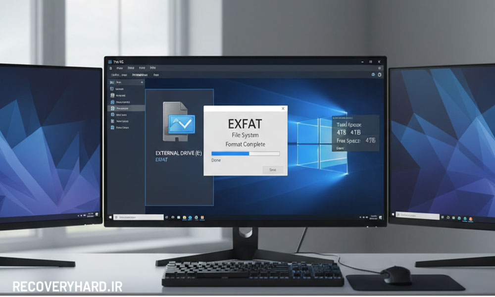 تفاوت exFAT, NTFS, FAT32