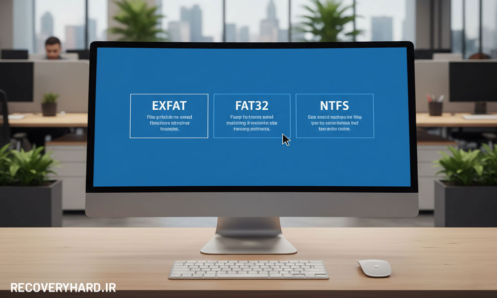 تفاوت exFAT, NTFS, FAT32