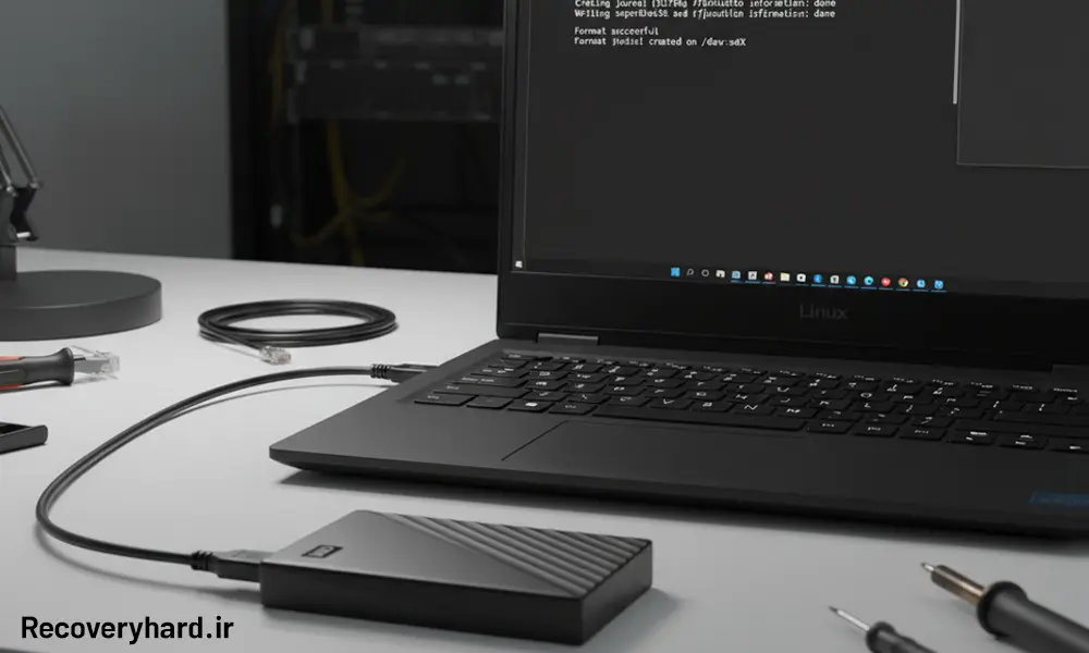 بازیابی اطلاعات هارد فرمت شده در لینوکس