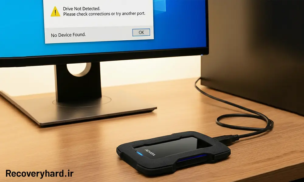 دلایل عدم شناسایی هارد در کامپیوتر