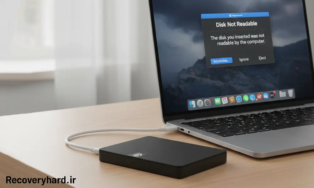 بازیابی اطلاعات هارد فرمت شده در مک