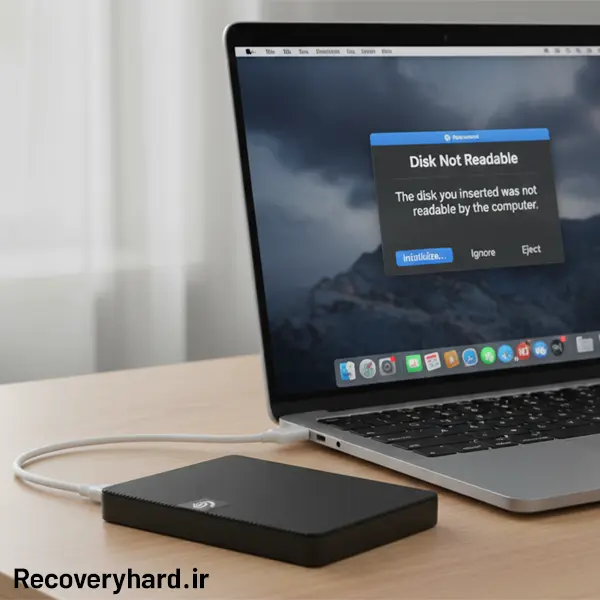 بازیابی اطلاعات هارد فرمت شده در مک