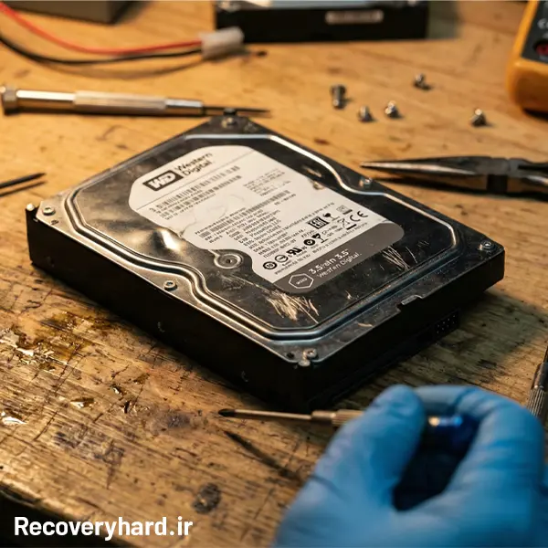 آیا هارد ضربه خورده قابل ریکاوری هست؟