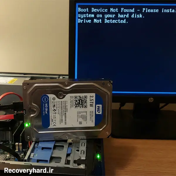 دلایل عدم شناسایی هارد در کامپیوتر