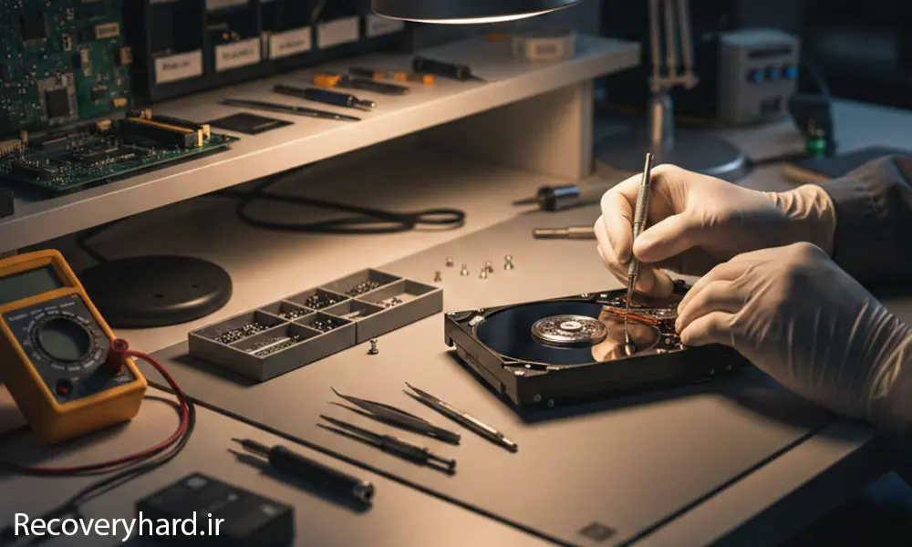 هارد میچرخد ولی شناسایی نمیشود