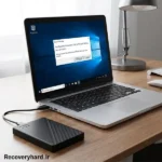 ریکاوری هارد با ارور You Need to Format the Disk
