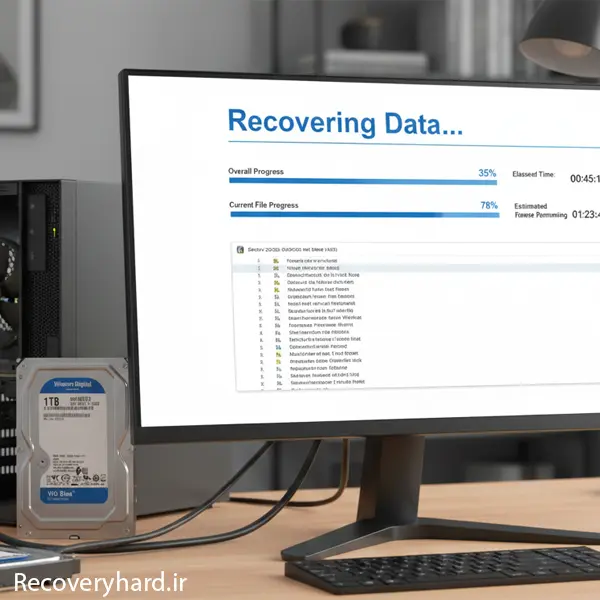 زمان تقریبی برای ریکاوری هارد چقدر است؟