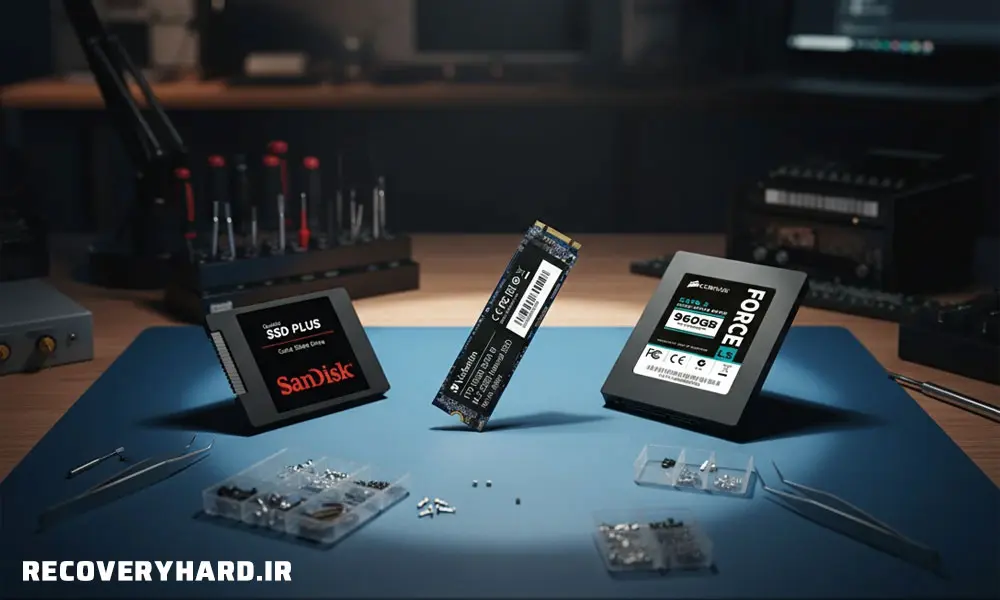 ریکاوری SSD با ارور فرمت 