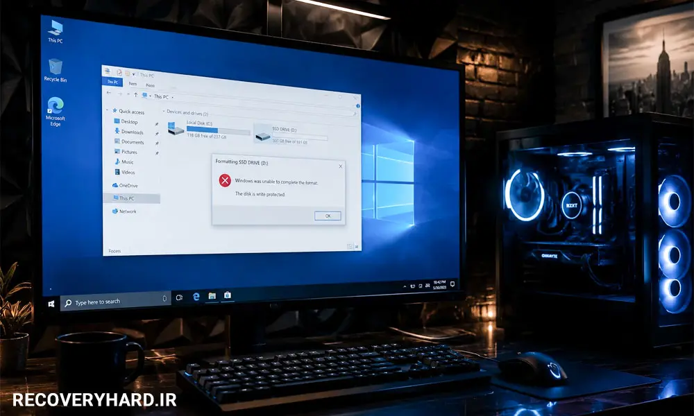 ریکاوری SSD با خرابی سوکت یا پورت 