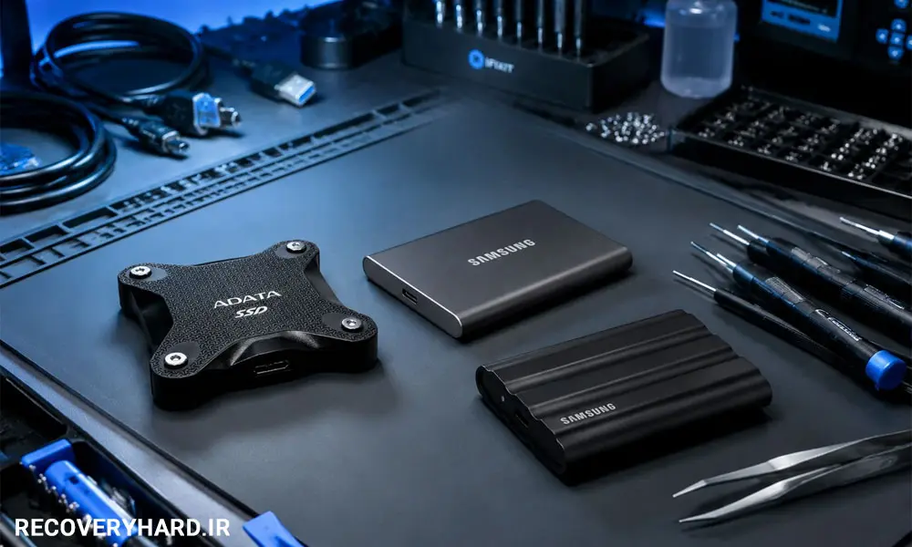 ریکاوری SSD با خرابی سوکت یا پورت