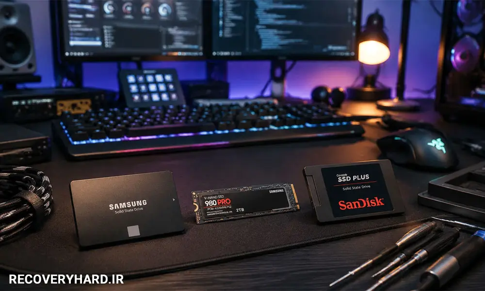 ریکاوری SSD با مشکل عدم شناسایی