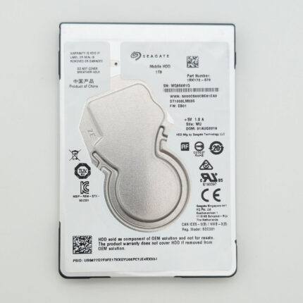 هارد دیسک اینترنال 2.5 اینچ SATA سیگیت ظرفیت 1 ترابایت