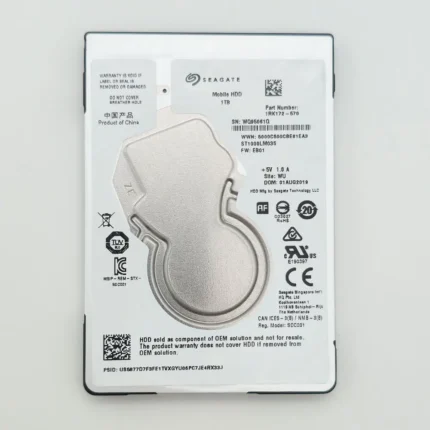 هارد دیسک اینترنال 2.5 اینچ SATA سیگیت ظرفیت 1 ترابایت
