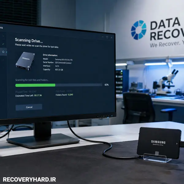 بازیابی SSD با ظرفیت اشتباه، پارتیشن‌بندی و فرمت نادرست